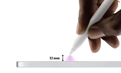 Поддержка функции Apple Pencil hover